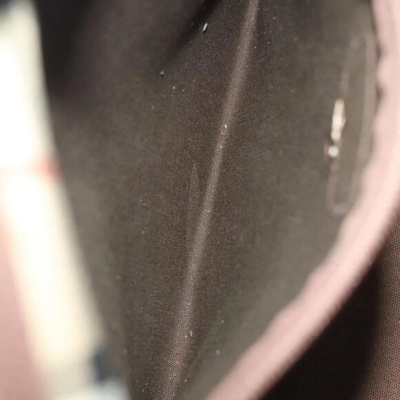 Burberrys Nova Check Boston Bag PVC 2way Beige Auth 137639 - Picture 13 of 16